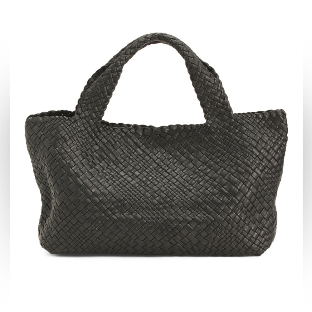 Falor Firenze Large Woven Leather Bag